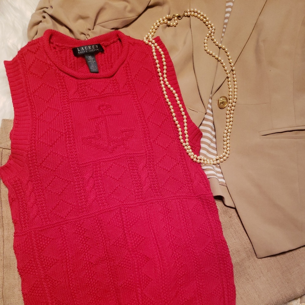Lauren Ralph Lauren Sleeveless Sweater
